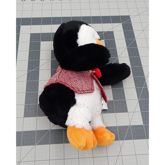Aurora World Jasper the Penguin Plush Stuffed Animal Vest Bowtie 8 Inch - Picture 4 of 10